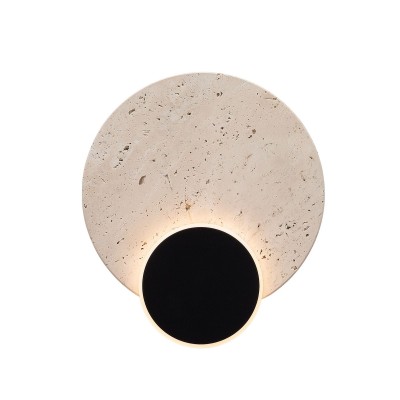 Aplica de perete LED, Travertin, Natur, Travertino 10W