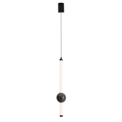 Pendul LED modern, Travertin, Verdes