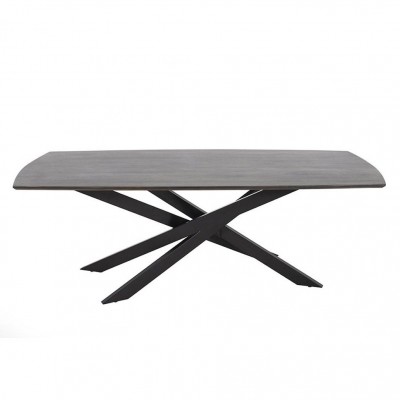 Masa de sufragerie, Lemn de mango, Maro inchis, SIGNUM 220cm
