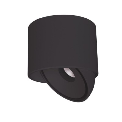 Spot Aplicat Directionabil Design Modern, Zeus 10w negru