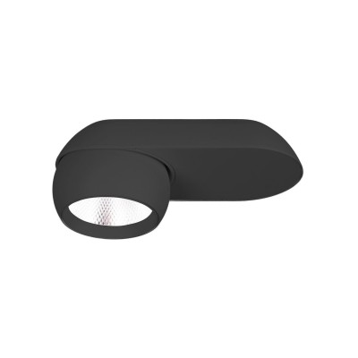 Spot LED Aplicat Directionabil Design Modern, Zeus 10w negru
