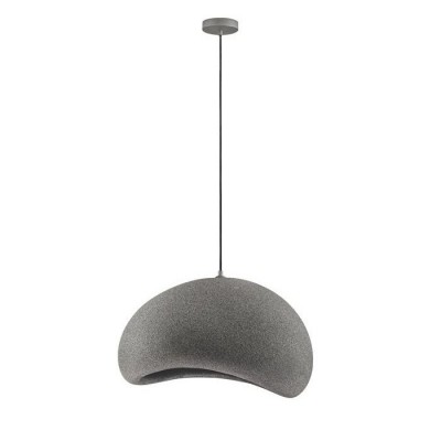 Lustra suspendata design modern, Stone Gray, AERE, L 60cm