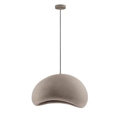 Lustra suspendata design modern, Stone Brown, AERE, L 60cm