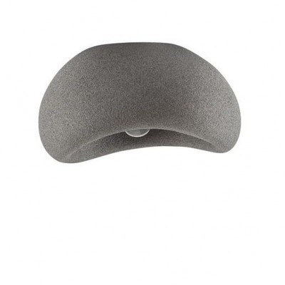 Plafoniera design modern, Stone Gray, AERE, L 40cm