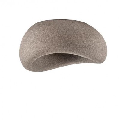 Plafoniera design modern, Stone Brown, AERE, L 50cm