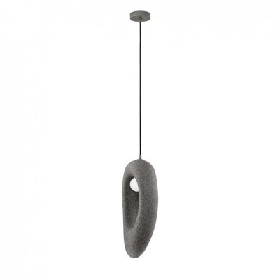 Pendul design modern, Stone Gray, TEMPUS, 18x48cm
