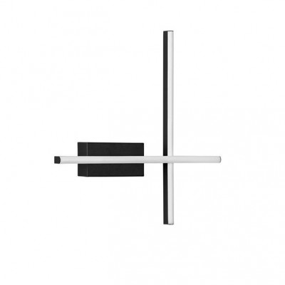 Aplica de perete LED  design modern QUAM negru